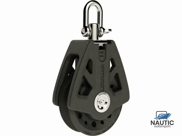 29926001bk Synchronblock 60 mm, einzeln, schwarz