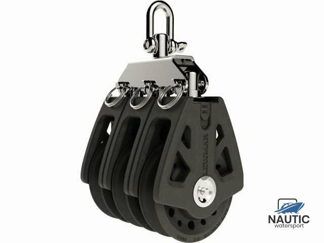 29927203bk Synchronblock 72mm dreifach schwarz