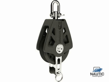 Lewmar 29925004bk synchro blok 50mm single bkt zwart