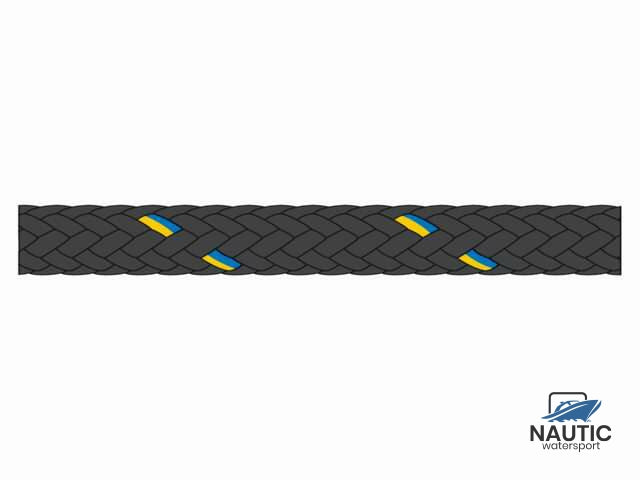 Top cruising fc 10mm zwart per meter