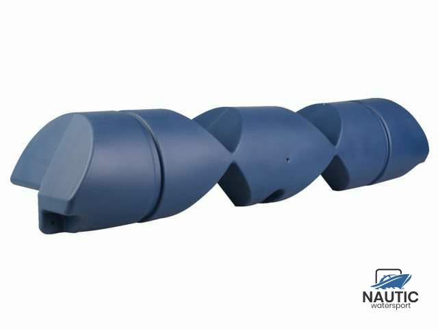 Gerüst-Eckschutzblech, groß, 100 x 19 x 19 cm, marineblau