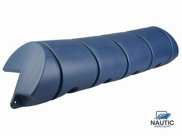 Gerüstschutzblech groß 110x24x24cm marineblau