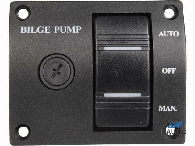 Controlepaneel lenspomp 76x63mm