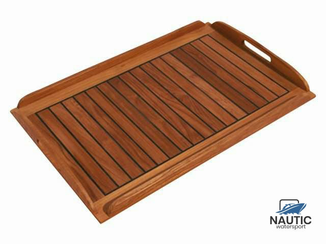 Eude Dienblad teak caulked 58x38cm