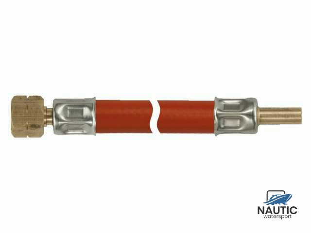 Gasschlauch 80 cm ¼ l bi x 8 mm glatt