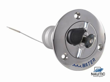 Talamex Dekdop rvs water met slot 38mm