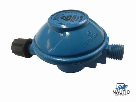 Talamex Gasdrukregelaar campinggas 30mbar met ¼ l bu