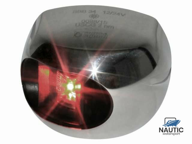 Serie 34 led bakboord rvs