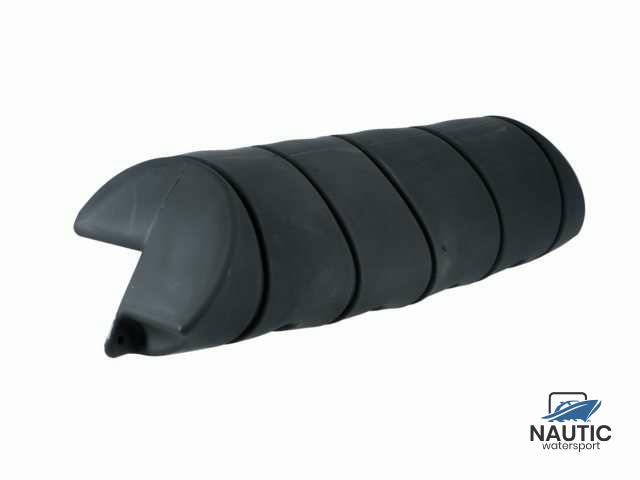 Gerüstschutzblech groß 110x24x24cm schwarz