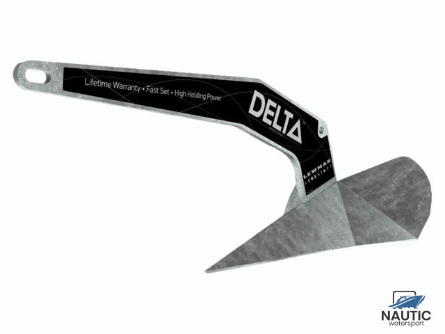 Lewmar 57420 delta anker gegalvaniseerd 20kg/44lbs