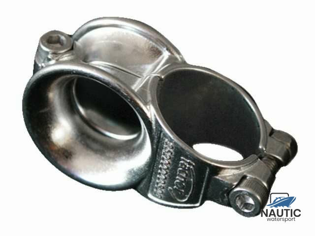 Facnor Single fairlead (rope hole ø20) for stanchion 25mm