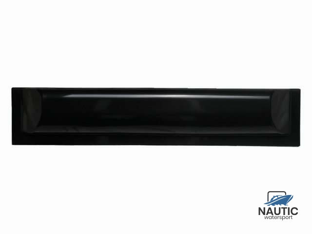 Gerüstschutzblech gerade 50x7x10cm schwarz