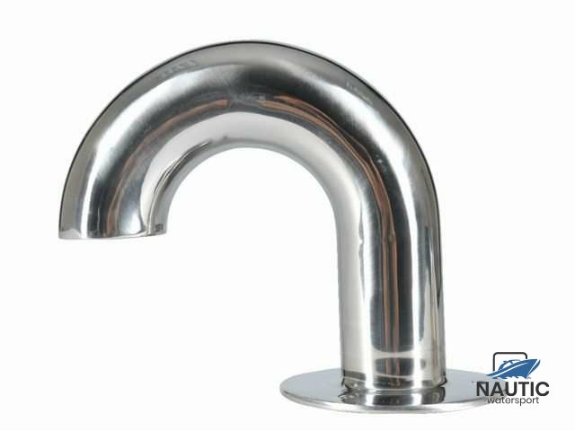 Schwanenhals aus Edelstahl 35x125mm