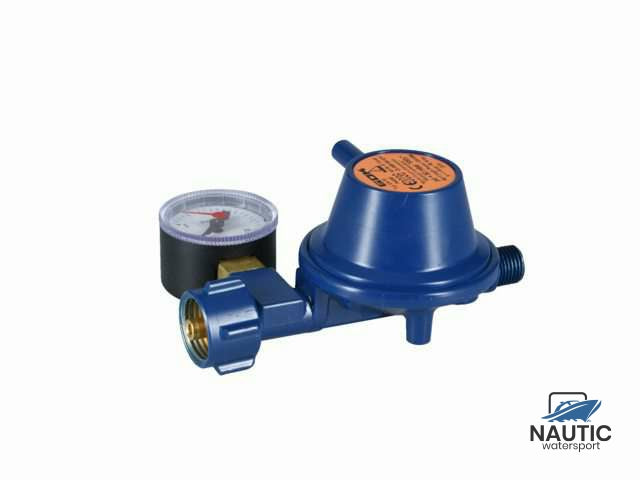 Gasdruckregler 1,5 kg/h 50 mbar mit Manometer