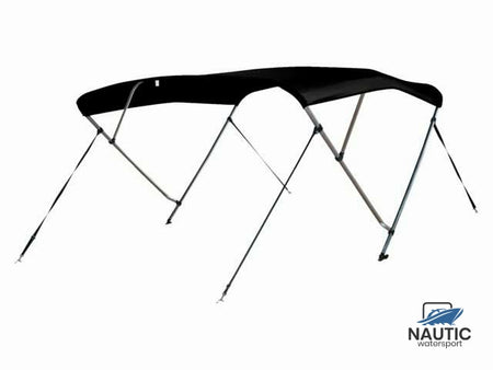 Talamex Bimini top deluxe 3 boog 183x137-152x117cm zwart