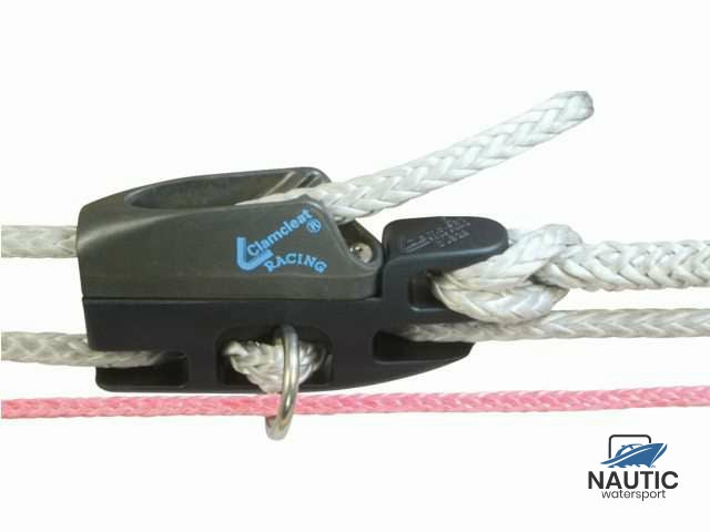 Clamcleat CL829-11AN Aero cleat with CL211MK2AN 4-6mm