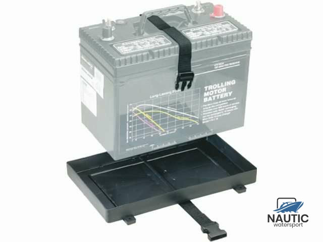 Batteriehalter mit großem Gurt