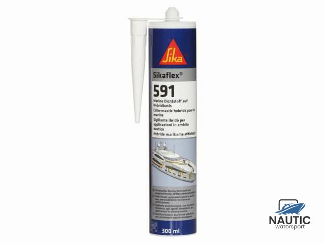 Sika Sikaflex 591 zwart 300ml