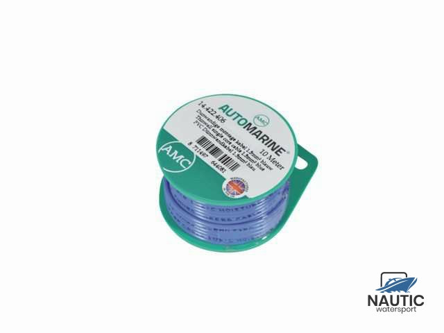 Dunne montagekabel 1.5mm² blauw (10m)