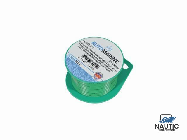 Dunne vertinde montagekabel 1.5mm² groen (10m)