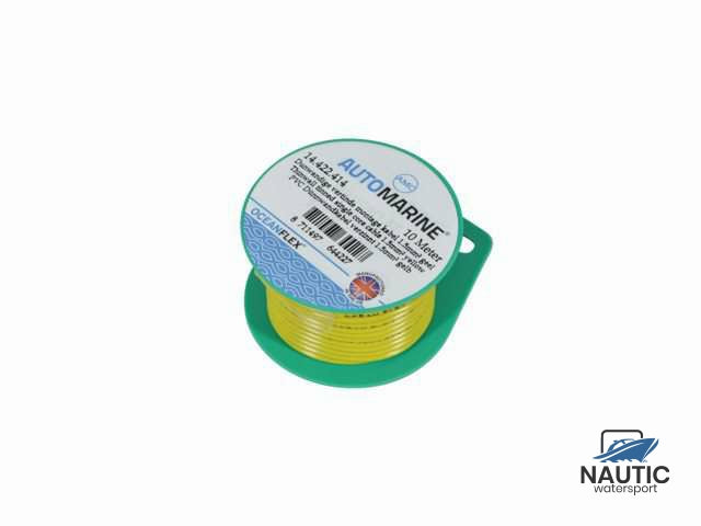 Talamex Dunwandige vertinde montage kabel 1.5mm² geel (10m)