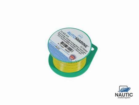 Talamex Dunwandige vertinde montage kabel 1.5mm² geel (10m)