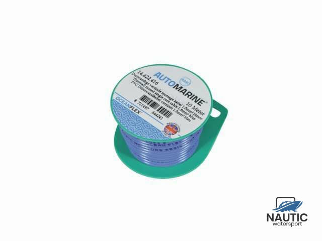 Dunne vertinde montagekabel 1.5mm² blauw (10m)