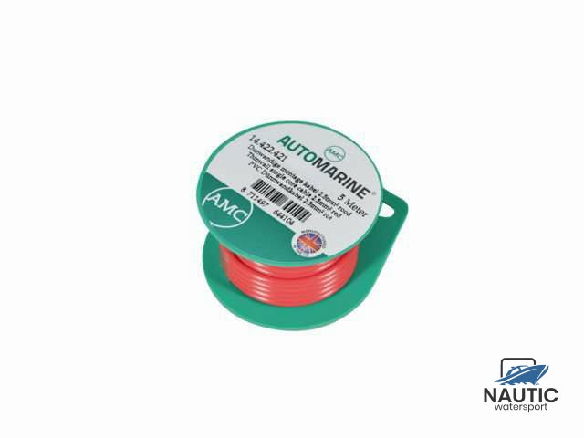 Talamex Dunwandige montage kabel 2.5mm² rood (5m)