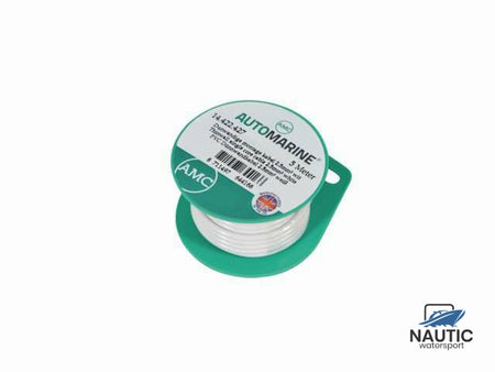 Talamex Dunwandige montage kabel 2.5mm² wit (5m)