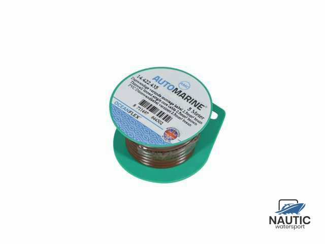 Talamex Dunwandige vertinde montage kabel 2.5mm² bruin (5m)