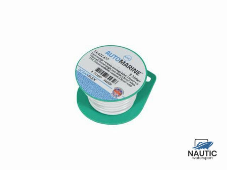 Talamex Dunwandige vertinde montage kabel 2.5mm² wit (5m)