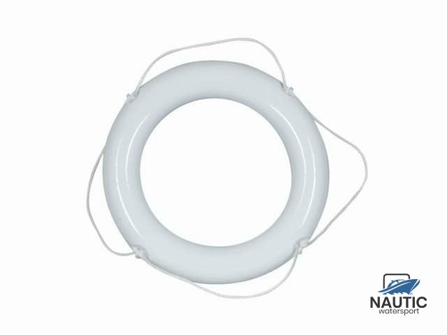 Talamex Reddingsboei pvc wit 60cm met witte lijn