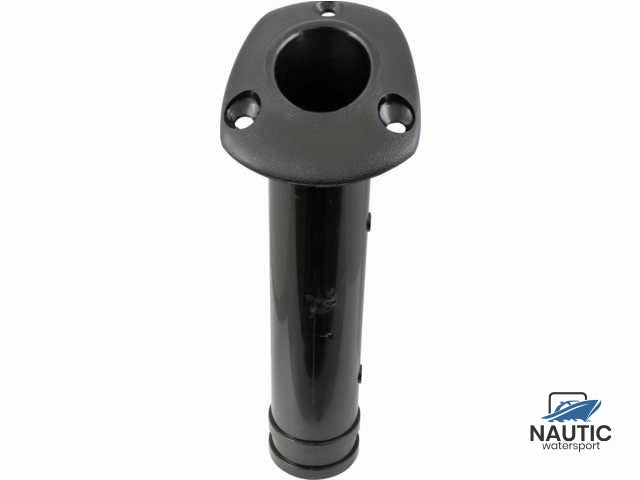 Eingebauter Angelrutenhalter, schwarz