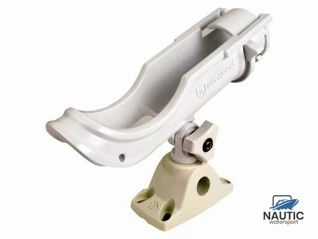 Robuster weißer Angelrutenhalter