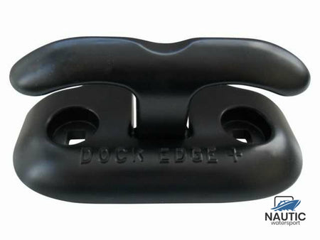 Dockedge Steiger Cleat flip-up kikker 15,2cm zwart
