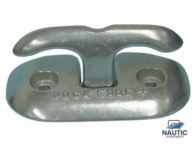 Dockedge Steiger Cleat flip-up kikker 15,2cm gepolijst