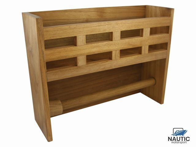 Eude Opbergrek met keukenrolhouder 33x10x25.5cm