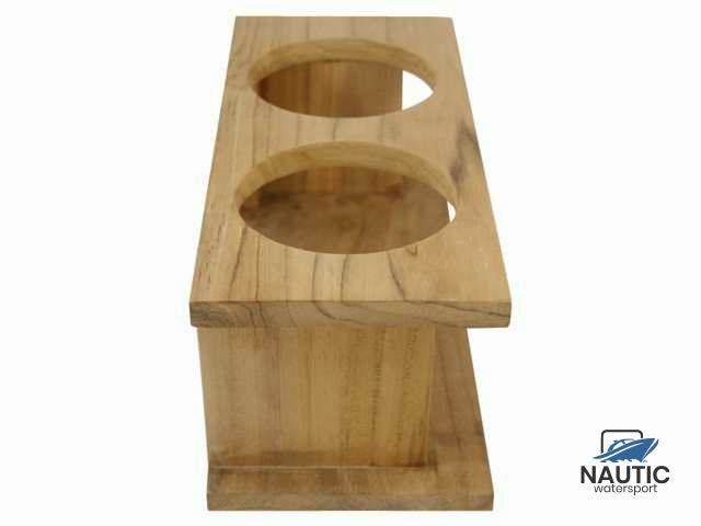 Eude Flessenhouder dubbel 26x11.5x10.5cm
