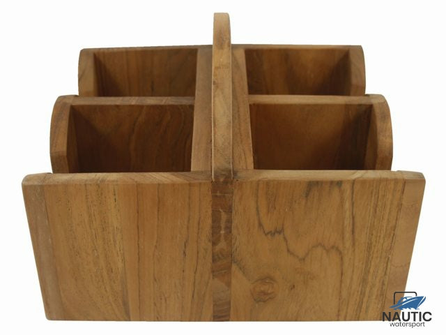 Eude Mok/bekerhouder quattro met handvat 20x21x15cm