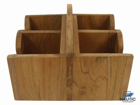 Eude Mok/bekerhouder quattro met handvat 20x21x15cm