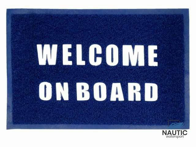 Trem Welcome on board mat