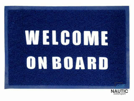 Trem Welcome on board mat
