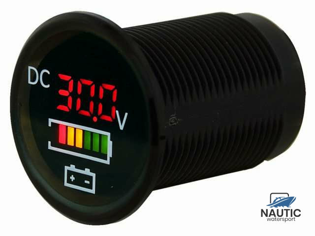 Voltmeter met accu indicator 5-30V