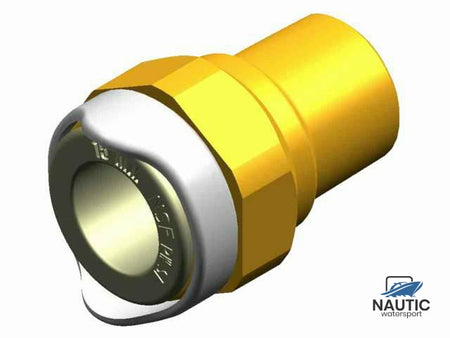 Whale WX1513B Adapter 1/2" NPT Male 15mm