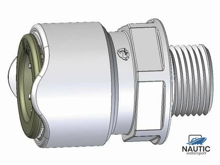 Whale WX1583 Adapter 3/8" BSP 15mm male (2pcs)