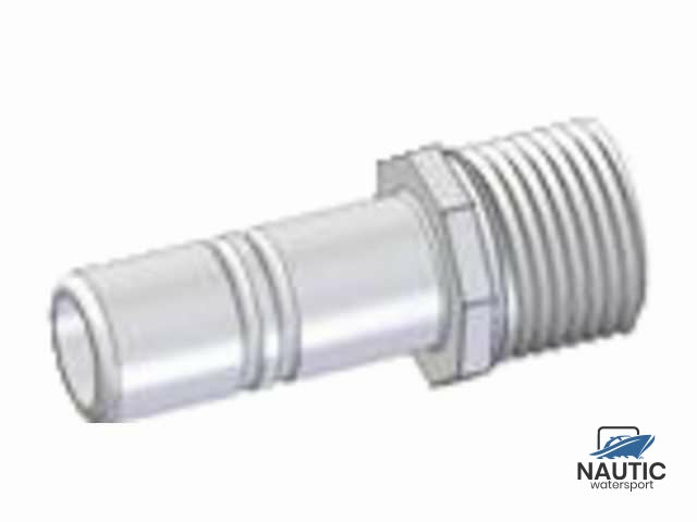 Whale WX1587B Adapter 1/2" BSP male 15mm