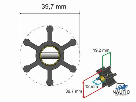 Albinus Premium Impeller kit nr. 06-01-002