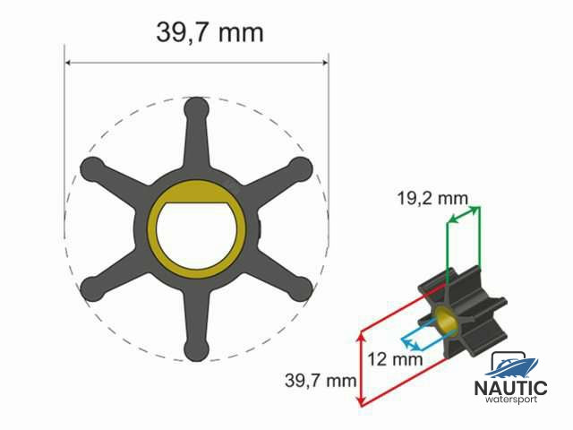 Albinus Premium Impeller kit nr. 06-01-004