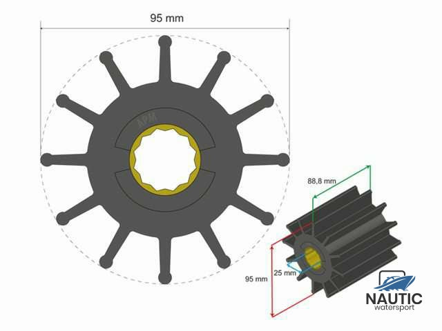 Albinus Premium Impeller nr. 06-02-031