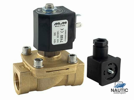 Albinus Solenoid klep koper 12V